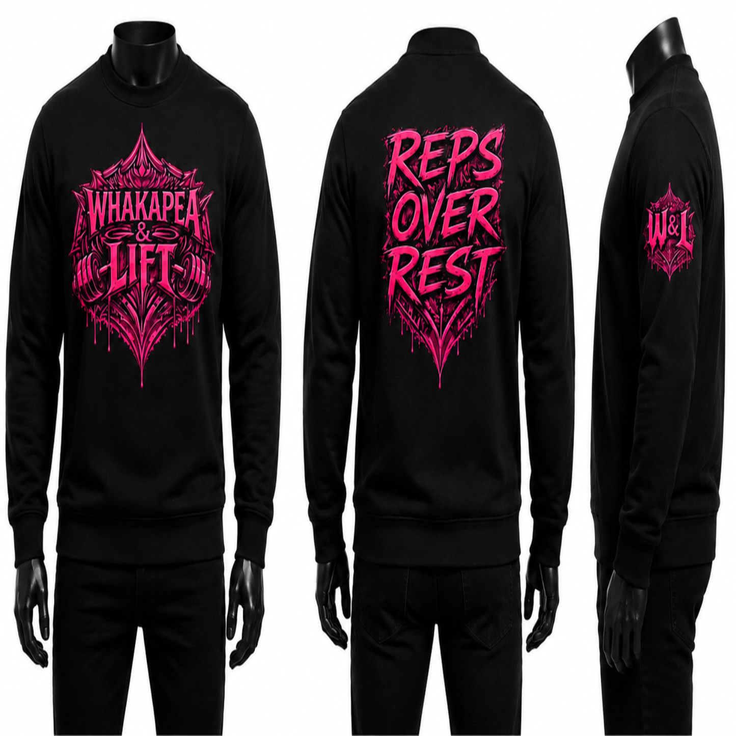 W&L REPs OVER REST Crew Neck